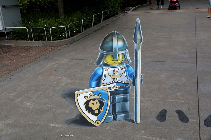 3d-street-painting-lego-knight