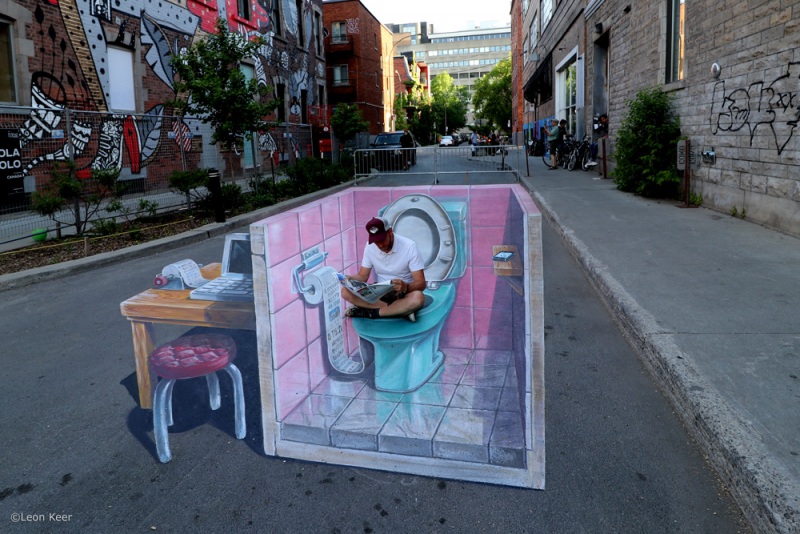 leonkeer-newspaper-toilet-streetpainting