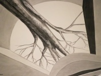 tree-ceiling-mural-trompeloeil-leonkeer