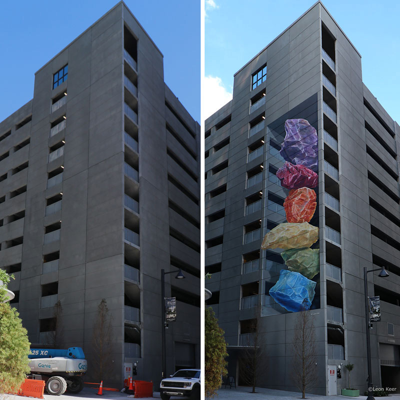 before-after-LeonKeer-mural-Equality-diversity-Tampa-before-2