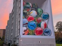 3d-mural-leonkeer-Murmeln-knikkers-marbles-wuppertal-sky-muurschildering-urban-3d-art
