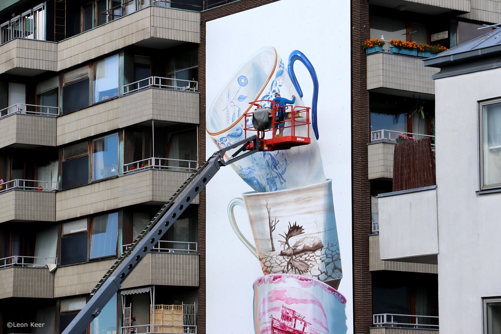 wip-leonkeer-mural-streetart-cups-rorstrand-sweden-3d