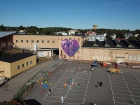 drone-purple-heart-rope-soderhamn-present-gift-wallpainting