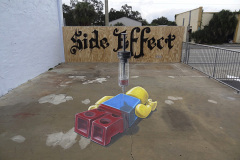 Side-effect streetart by Leon Keer