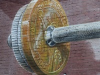 3d-mural-dollar-coin-leonkeer-dallas-balance