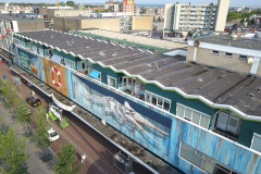 3D mural Den Helder by Leon Keer