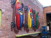 leonkeer-mural-streetart-3d-vintage-cars