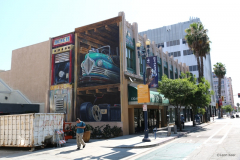 3D mural Pow Wow Long Beach