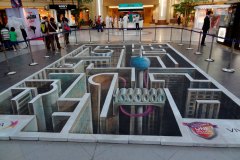 3D street art Kuwait