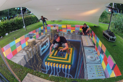 3D street art Way Out West