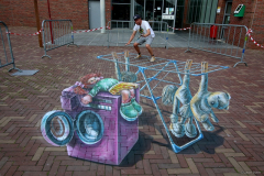 3D streetpainting Bodegraven