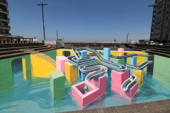 3D streetpainting Knokke-Heist Belgium