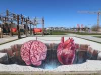 balance-heart-mind-leonkeer-3d-streetart