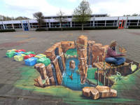 leonkeer-streetpainting-3d-butterfly-streetart-straatkunst