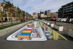 Anamorphic art Roeselare