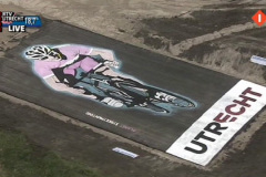 Giro d’Italia street painting