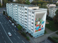 drone-mural-leonkeer-3d-wuppertal-Murmeln-knikkers-marbles-muurschildering