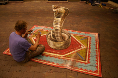 3D anamorphic cobra Intratuin Utrecht