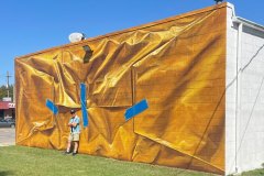 Mural Gift by Leon Keer