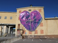 mural-leonkeer-wrapped-purple-heart-3d-bigmural-streetart