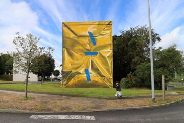 Safe House mural Morlaix France by Leon Keer