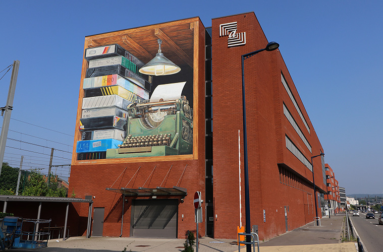 3D Mural by Leon Keer Namur